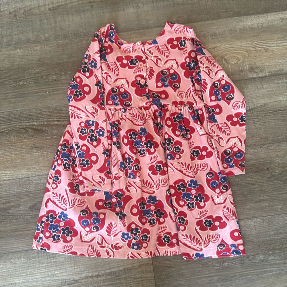 Hanna Andersson dress size 120 (6-7) EUC